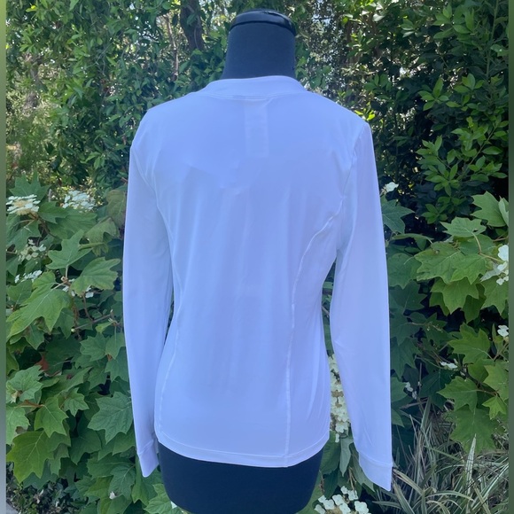 NWT La Blance "Island Goddess" half-zip rash-guard - size M - Picture 3 of 4